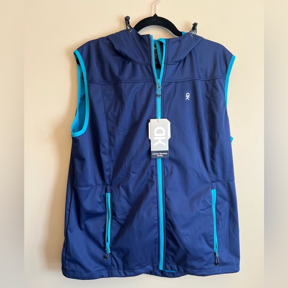 Little Donkey Andy Blue Vest with little blue. Trim - Picture 1 of 6